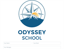 Tablet Screenshot of odyssey-school.org